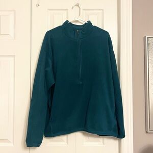 Lululemon Teal Quarter-Zip Polar Fleece
